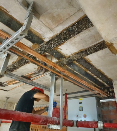 廣西樓板開洞粘鋼加固補強案例